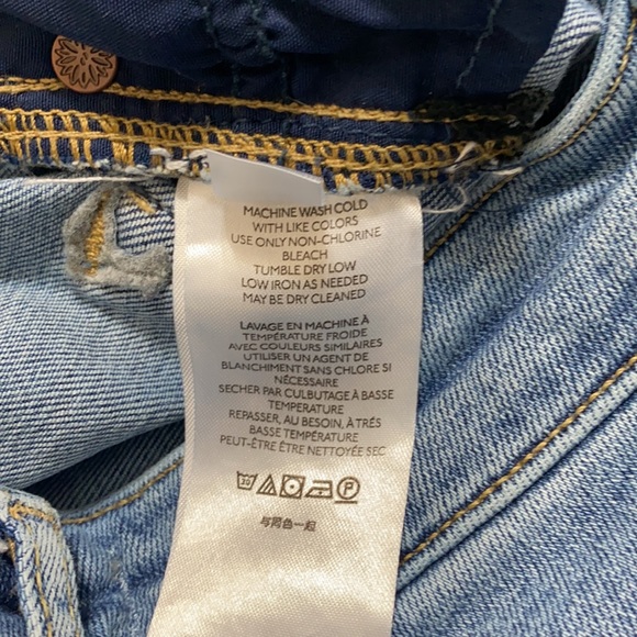 We The Free highrise jeggins skinny raw hem size 28 - Picture 11 of 16